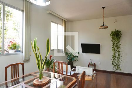 Sala de apartamento à venda com 3 quartos, 82m² em Graça, Belo Horizonte