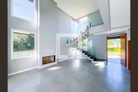 Sala de casa de condomínio para alugar com 3 quartos, 242m² em Distrito Industrial, Cachoeirinha