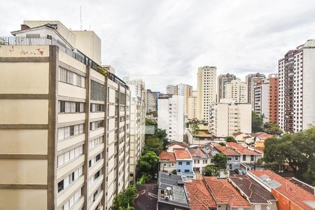 Vista da sala de apartamento à venda com 2 quartos, 105m² em Vila Mariana, São Paulo
