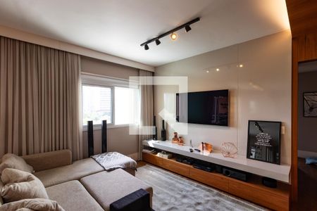 Sala de TV de apartamento à venda com 3 quartos, 198m² em Água Branca, São Paulo
