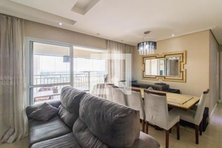 Sala de apartamento à venda com 3 quartos, 86m² em Vila Augusta, Guarulhos