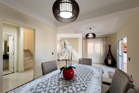 Sala de casa de condomínio à venda com 4 quartos, 218m² em Jardim Recanto, Valinhos