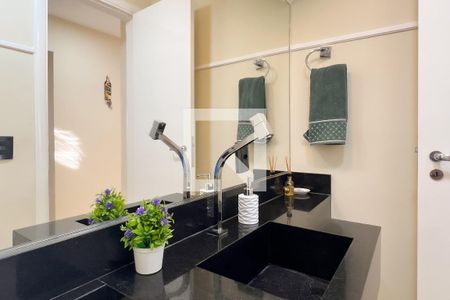 Lavabo de casa de condomínio à venda com 4 quartos, 218m² em Jardim Recanto, Valinhos