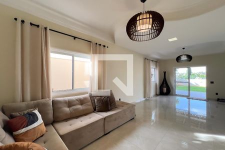 Sala de casa de condomínio à venda com 4 quartos, 218m² em Jardim Recanto, Valinhos