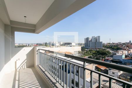 Varanda da Sala  de apartamento à venda com 2 quartos, 42m² em Cidade Antônio Estêvão de Carvalho, São Paulo