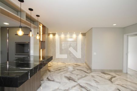 Sala de apartamento à venda com 3 quartos, 97m² em Caiçaras, Belo Horizonte