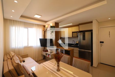 Sala de apartamento à venda com 2 quartos, 45m² em Campanário, Diadema