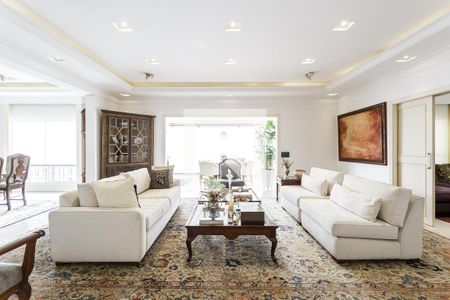 Sala de apartamento à venda com 2 quartos, 277m² em Vila Nova Conceição, São Paulo