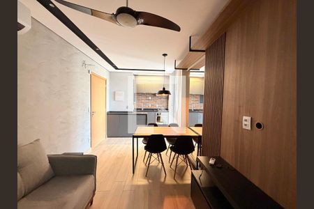Sala de apartamento para alugar com 2 quartos, 55m² em Jardim do Lago, Jundiaí