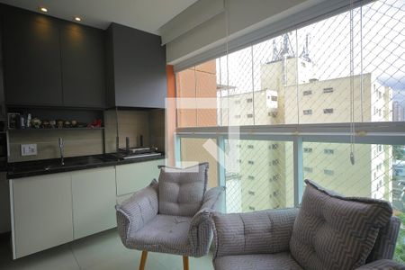 Sala/Varanda  de apartamento à venda com 2 quartos, 78m² em Baeta Neves, São Bernardo do Campo