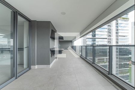 Varanda de apartamento para alugar com 3 quartos, 186m² em Real Parque, São Paulo