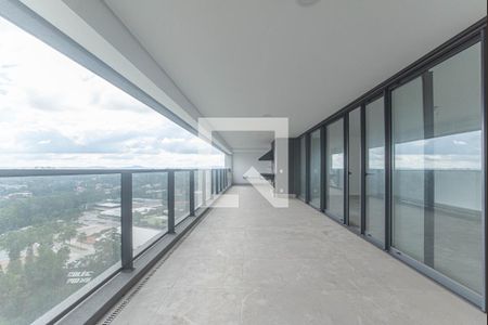Varanda de apartamento para alugar com 3 quartos, 186m² em Real Parque, São Paulo