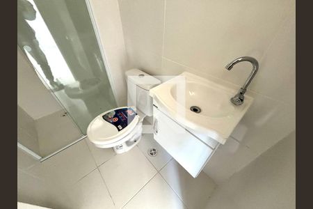 Banheiro de apartamento para alugar com 2 quartos, 38m² em Vila Santa Teresa, São Paulo