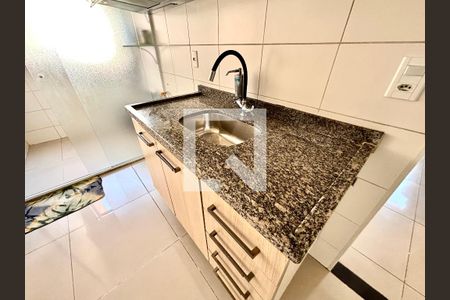 Cozinha de apartamento para alugar com 2 quartos, 48m² em Jardim Sao Miguel, Ferraz de Vasconcelos