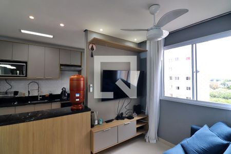 Sala  de apartamento à venda com 2 quartos, 40m² em Jardim Sao Saverio, São Bernardo do Campo