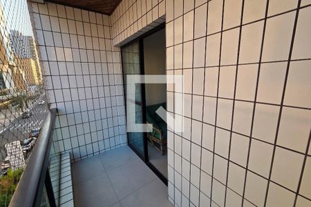 Varanda da Sala de apartamento para alugar com 2 quartos, 70m² em Boqueirão, Praia Grande