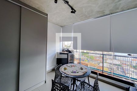 Varanda de apartamento para alugar com 1 quarto, 30m² em Bom Retiro, São Paulo