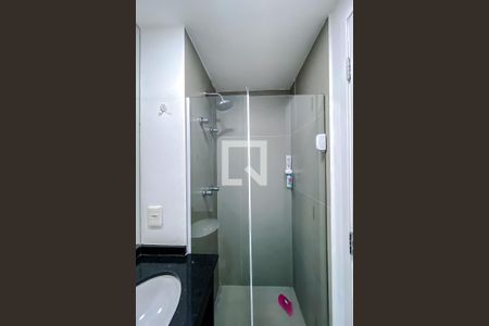 Banheiro de apartamento para alugar com 1 quarto, 30m² em Bom Retiro, São Paulo