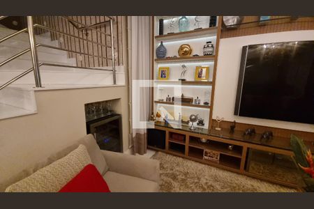 Sala de casa de condomínio à venda com 4 quartos, 450m² em Barra da Tijuca, Rio de Janeiro