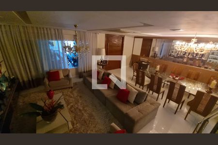 Sala de casa de condomínio à venda com 4 quartos, 450m² em Barra da Tijuca, Rio de Janeiro