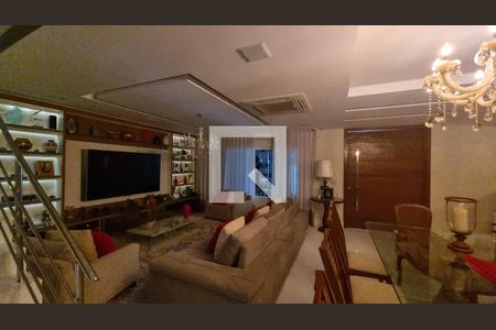 Sala de casa de condomínio à venda com 4 quartos, 450m² em Barra da Tijuca, Rio de Janeiro