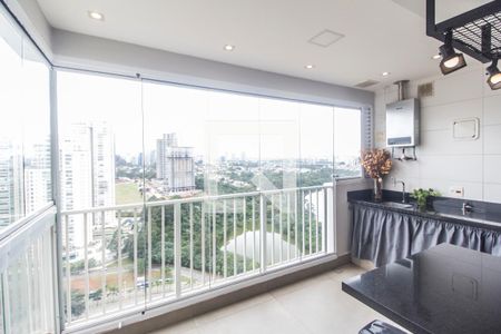 Varanda de apartamento para alugar com 1 quarto, 55m² em Alphaville Empresarial, Barueri
