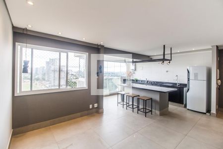 Sala  de apartamento para alugar com 1 quarto, 55m² em Alphaville Empresarial, Barueri