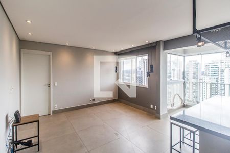 Sala  de apartamento para alugar com 1 quarto, 55m² em Alphaville Empresarial, Barueri