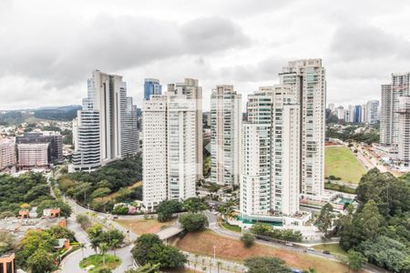 Vista da Sala de apartamento para alugar com 1 quarto, 55m² em Alphaville Empresarial, Barueri