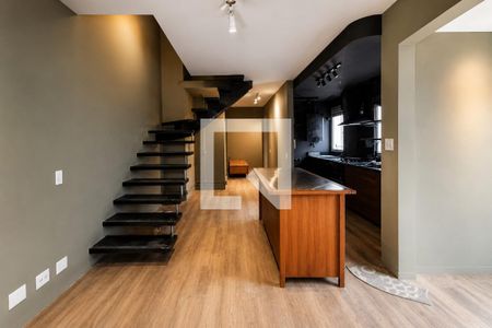 Sala de apartamento para alugar com 3 quartos, 90m² em Liberdade, São Paulo