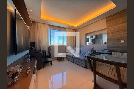 Sala de apartamento à venda com 2 quartos, 60m² em Buritis, Belo Horizonte