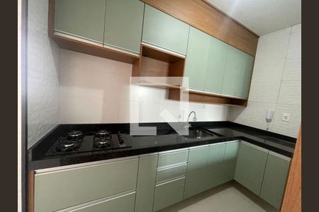 Cozinha de apartamento para alugar com 3 quartos, 84m² em Jardim Vera Cruz, Sorocaba