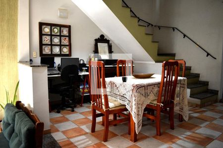 Sala de Jantar de casa à venda com 3 quartos, 146m² em Parque das Nações, Santo André