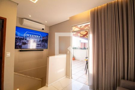 Sala de Tv - Cobertura  de apartamento para alugar com 3 quartos, 156m² em Buritis, Belo Horizonte