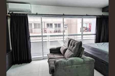 Sala/Quarto de kitnet/studio para alugar com 1 quarto, 28m² em Centro Histórico de São Paulo, São Paulo