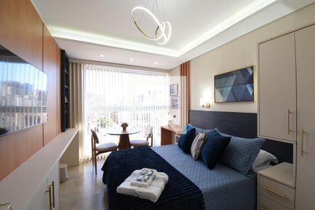 Studio de kitnet/studio para alugar com 1 quarto, 20m² em Centro, Curitiba