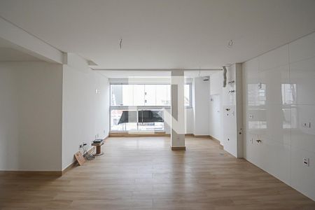 Sala/Cozinha/Área de Cozinha de apartamento à venda com 3 quartos, 70m² em Jardim do Mar, São Bernardo do Campo