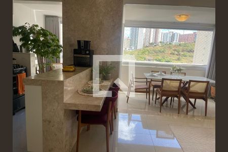 Sala  de apartamento para alugar com 2 quartos, 77m² em Vale do Sereno, Nova Lima