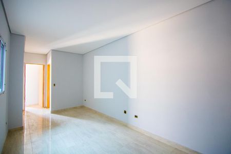 Sala de apartamento à venda com 2 quartos, 54m² em Vila Linda, Santo André