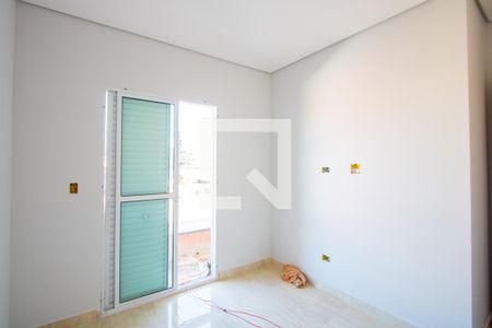 Quarto 1 - Suíte de apartamento à venda com 2 quartos, 54m² em Vila Linda, Santo André