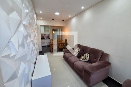 Sala de apartamento para alugar com 2 quartos, 65m² em Vila Caiçara, Praia Grande