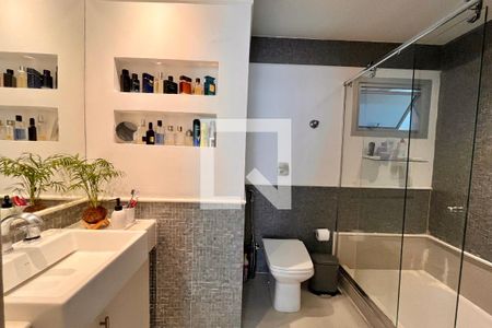 Banheiro da Suíte de apartamento à venda com 1 quarto, 48m² em Ipanema, Rio de Janeiro