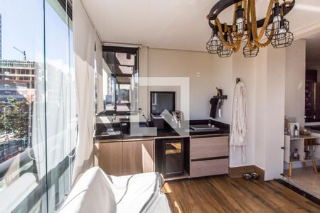 Varanda gourmet de apartamento para alugar com 2 quartos, 112m² em Alphaville, Barueri