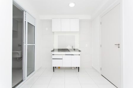 Sala / Cozinha  de apartamento para alugar com 2 quartos, 35m² em Vila Brasil, São Paulo