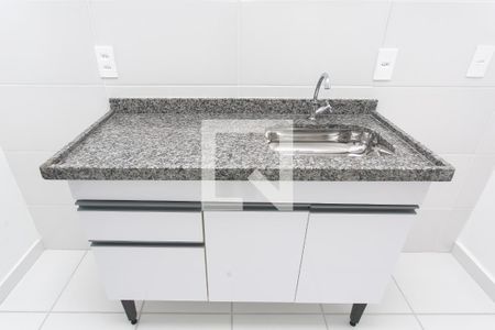 Sala / Cozinha / Pia  de apartamento para alugar com 2 quartos, 35m² em Vila Brasil, São Paulo