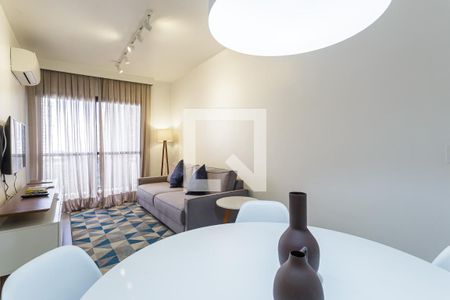 Sala de apartamento para alugar com 1 quarto, 45m² em Itaim Bibi, São Paulo