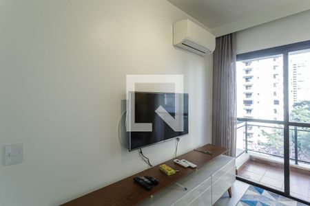 Sala de apartamento para alugar com 1 quarto, 45m² em Itaim Bibi, São Paulo