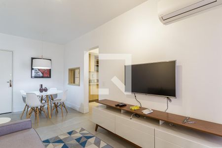 Sala de apartamento para alugar com 1 quarto, 45m² em Itaim Bibi, São Paulo