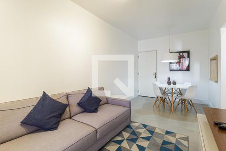 Sala de apartamento para alugar com 1 quarto, 45m² em Itaim Bibi, São Paulo