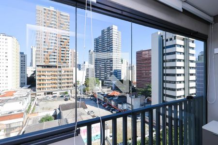 Vista de kitnet/studio para alugar com 1 quarto, 24m² em Paraíso, São Paulo